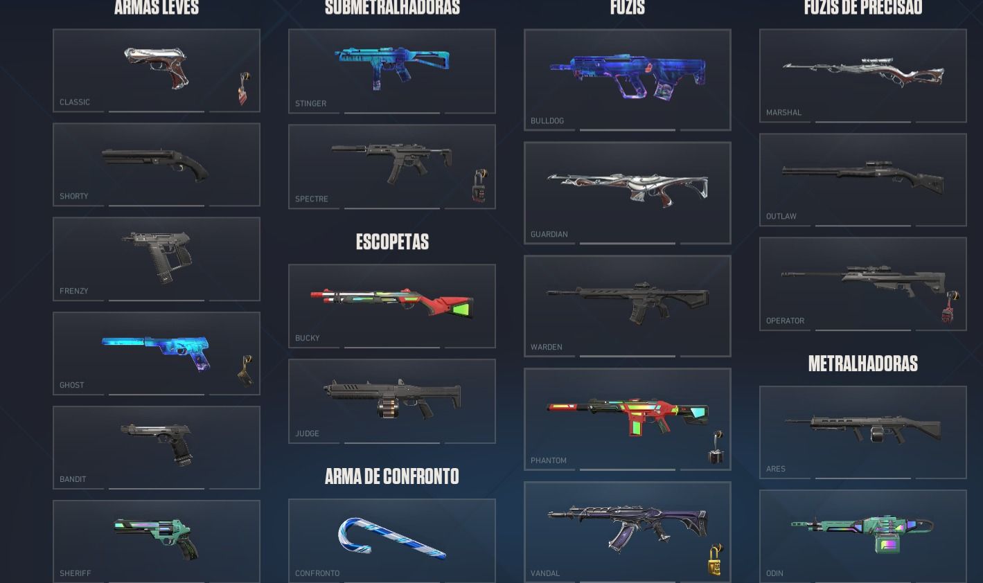 Conta valorant com skins / vandal saqueadora