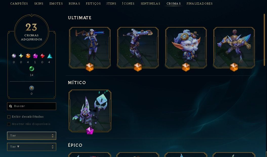CONTA LOL 2013 | 721 SKINS + JINX EXALTADA GACHA + 17 PRESTÍGIO | FULL ACESSO
