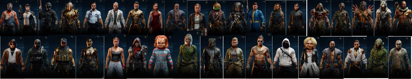CONTA WARZONE SKINS RARAS COM BAILARINA, JASON, CHUCKY, NOIVA DO CHUCK, PREDADOR
