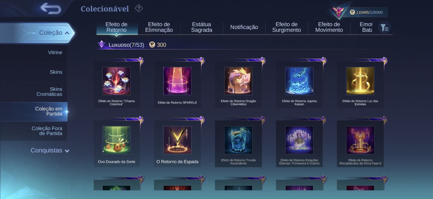 CONTA MOBILE LEGENDS GEMADA