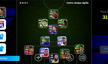 ELENCO FORTE + CONTRA-ATAQUE RÁPIDO | OVR 3121