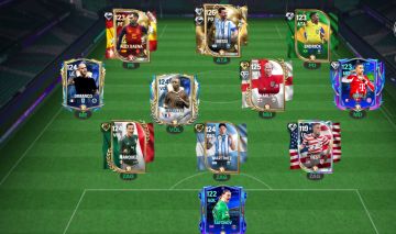EA FC MOBILE | GER 125 | MESSI 126 | TIME COMPLETO | ALTO NÍVEL