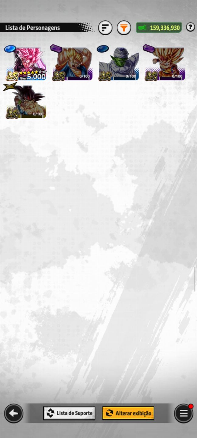 Conta Dragon ball legends muito top veja a descrição