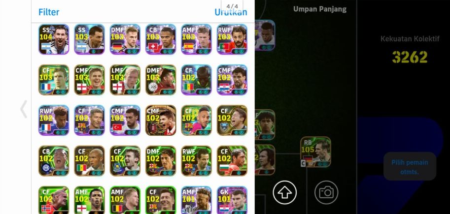 CONTA eFootball - 3262 OVER