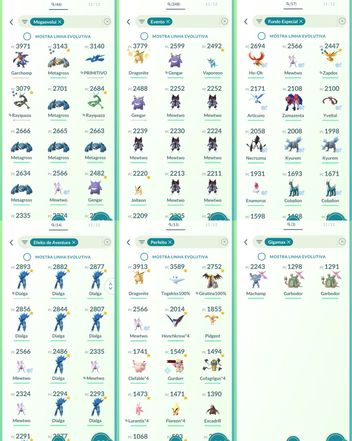 CONTA POKÉMON GO PREMIUM | Mewtwo Armadura - Primou - Rayquaza Mega
