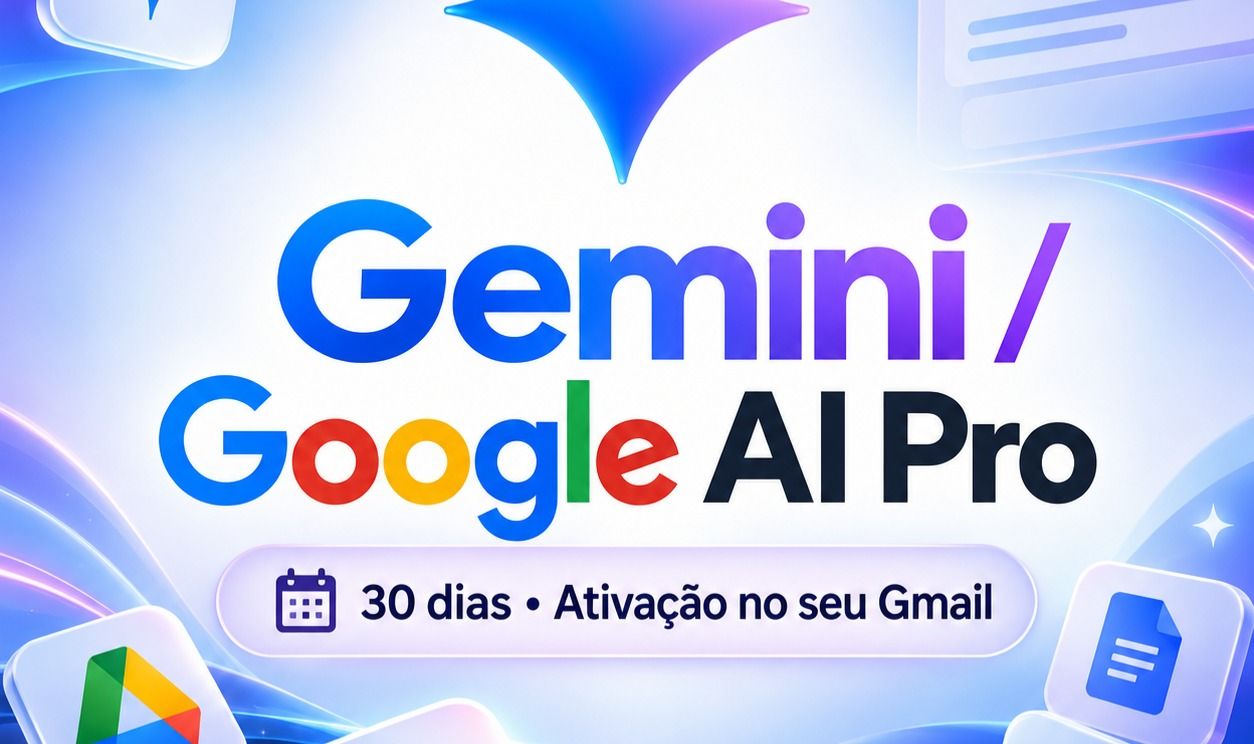 Google AI Pro | Gemini + Flow + Antigravity + 5TB | Ativação na Sua Conta