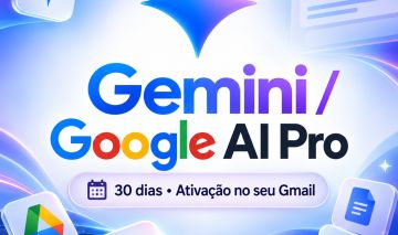 Google AI Pro | Gemini + Flow + Antigravity + 5TB | Ativação na Sua Conta
