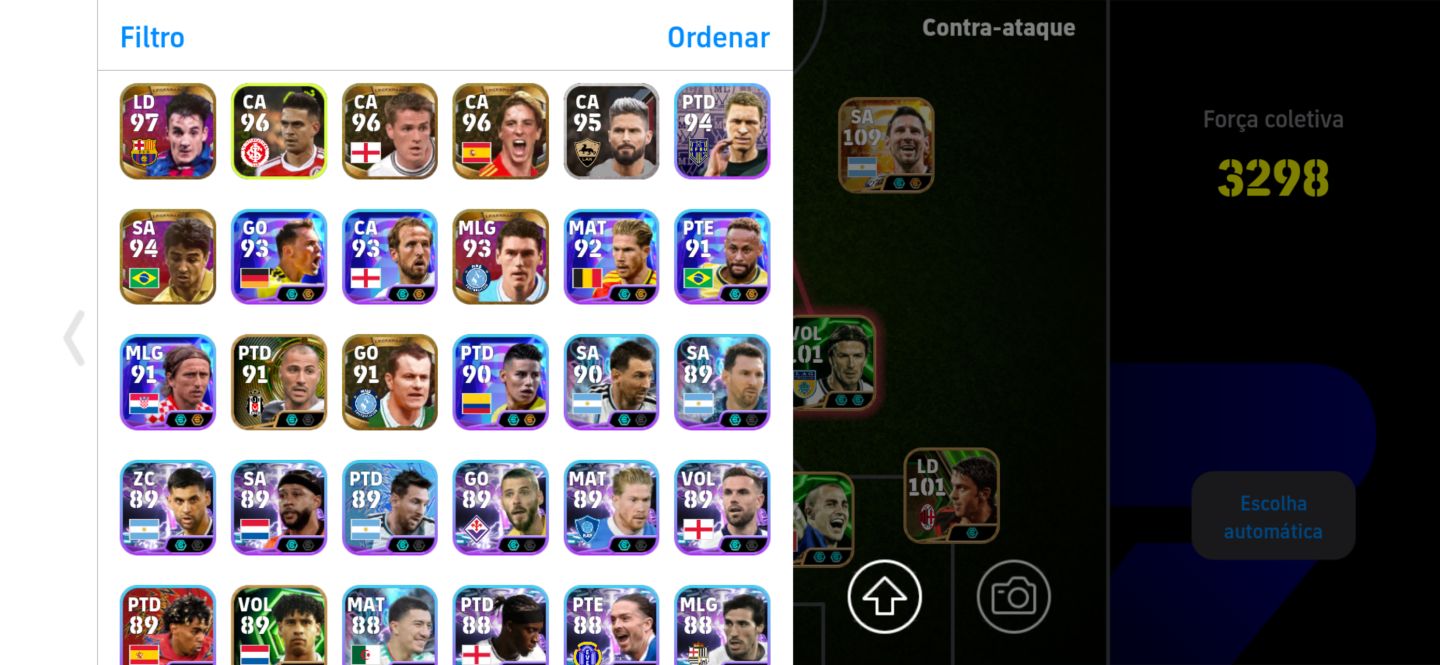 CONTA ELITE eFOOTBALL 2026 - 3325+ FORÇA | BULLY MESSI 2007 + GEORGE BEST.