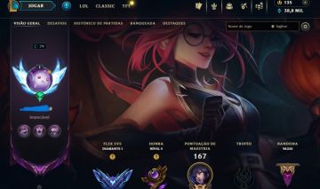 CONTA DE LEAGUE OF LEGENDS