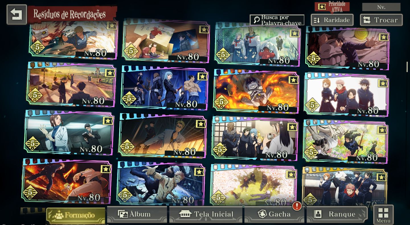 CONTA ENDGAME | 20 LIMITADOS | TODOS OS PERSONAGENS NÍVEL E GRADE MÁXIMA | LV108