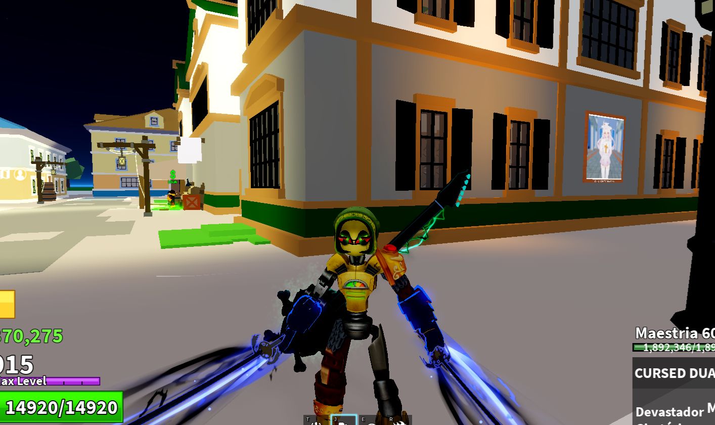 Conta completa de blox fruits