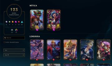 LEVEL 424 | 123 SKINS FULL CHAMP | 195K EA | PRATA 3 | ENTREGA AUTO