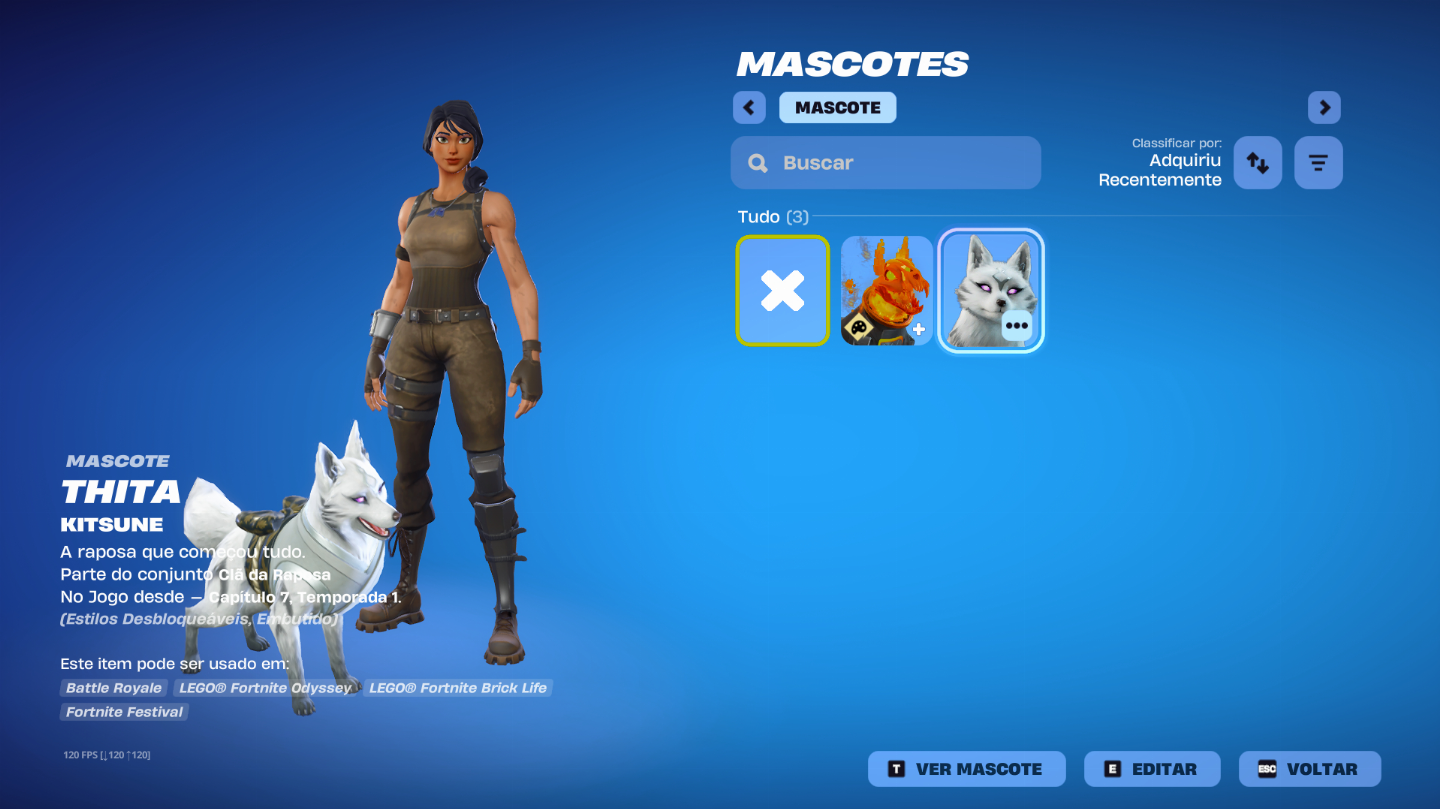 Conta de fortnite desde o cap 1 temp 6, com skins exclusivas da Playstation