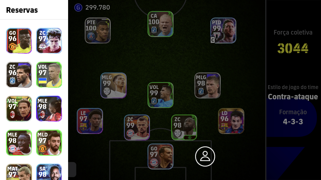 CONTA EFOOTBALL