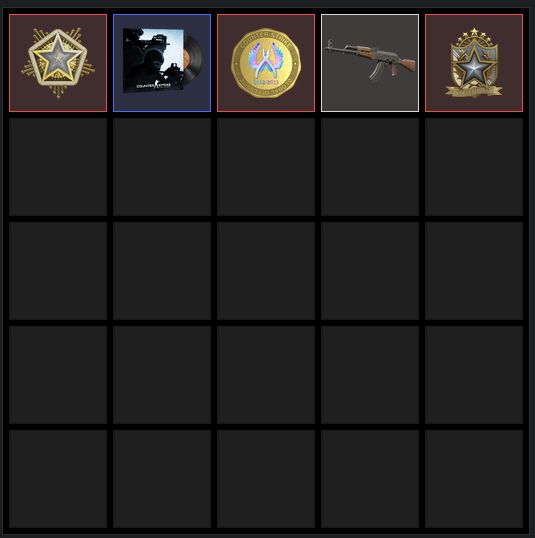 CONTA CS2 PREMIER COM MEDALHAS/STEAM NIVEL 50 E MUITOS JOGOS!!!