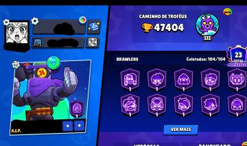 MELHOR CONTA DE BRAWL STAR, DE 2019 COM ALGUMAS SKINS ANTIGAS.