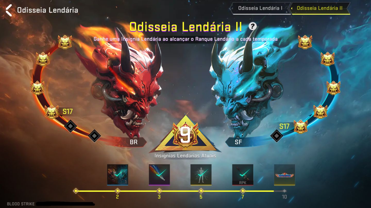 CONTA NO BLOOD STRIKE MUITO BEM GEMADA, COM ARMAS E STRIKERS NO NÍVEL MÁXIMO.