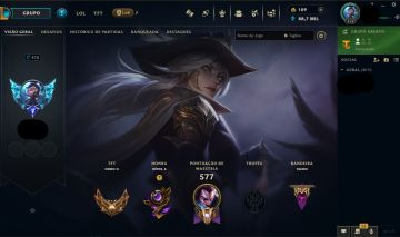 CONTA LEAGUE OF LEGENDS COM 9 ANOS DE USO SKINS ESPECIAIS
