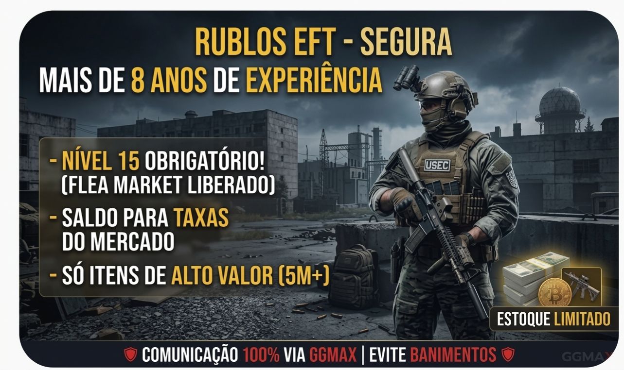 ESCAPE FROM TARKOV ROUBLES - ENTREGA RAPIDA