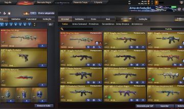 CONTA CROSSFIRE 65 VIPS, VARIANTES DE VIP, LA SWAT, MUITAS CFS E PASSE ATUAL +ZP