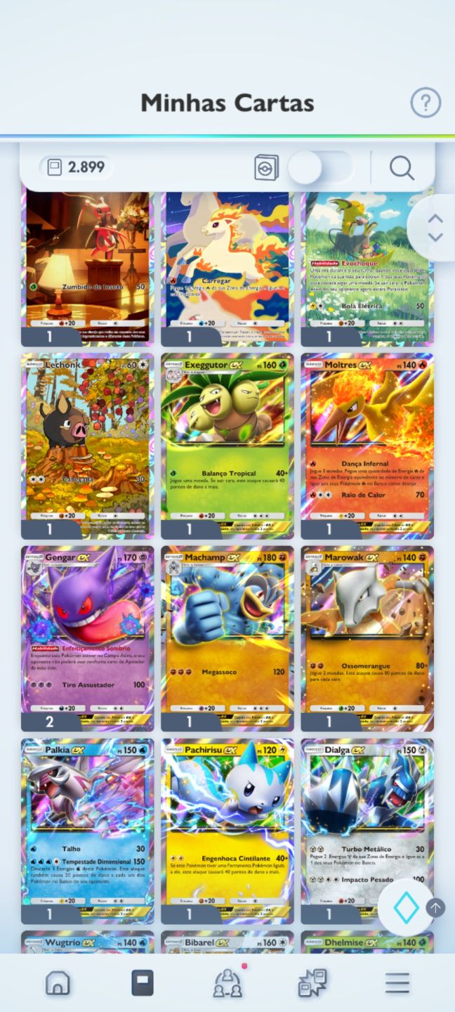 Conta Pokémon TCG Pocket - Deck principal Zoroak+Butterfree