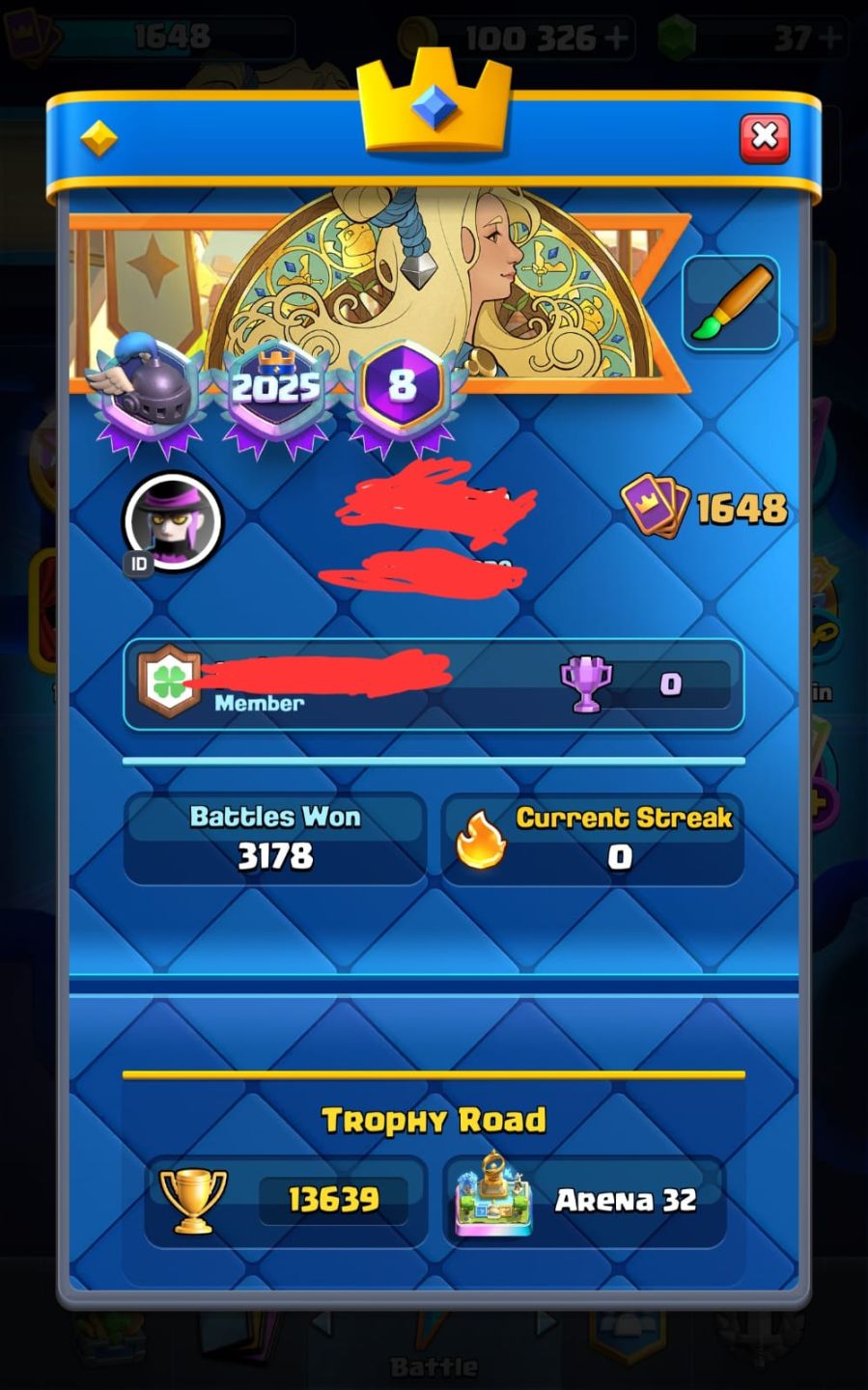 Conta Brawl stars, Clash royale, Clash of clans