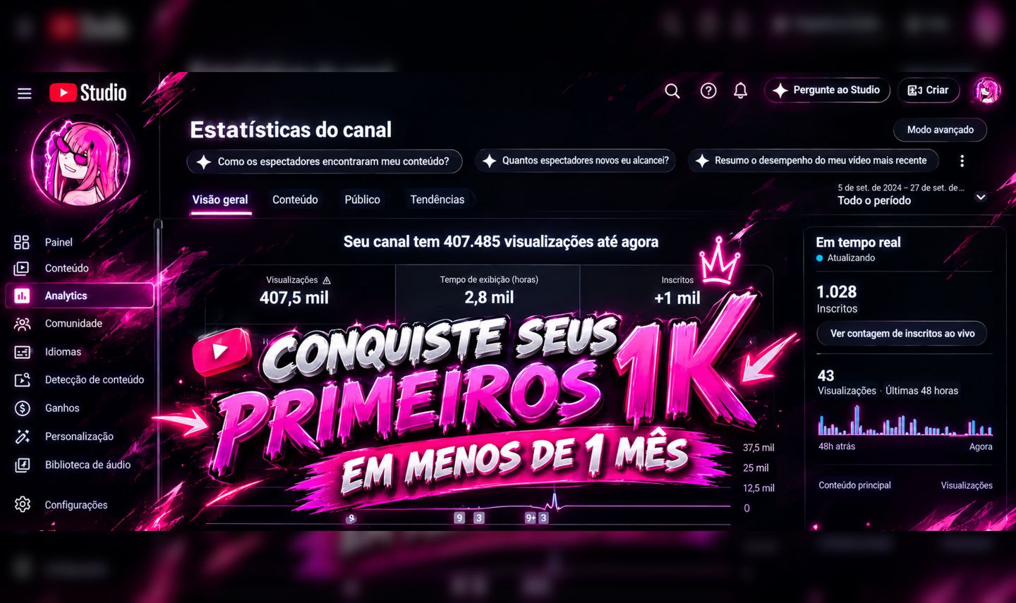 YOUTUBE | HORAS MONETIZAÇÃO + INSCRITOS + VIEWS | MONETIZE O YT HOJE MESMO!