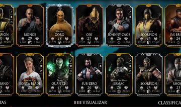 Conta Mortal Kombat Mobile para Iphone - ios