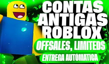 CONTAS ANTIGAS ROBLOX | 2007, 2008, 2009, 2010 | LIMITEDS & OFFSALES