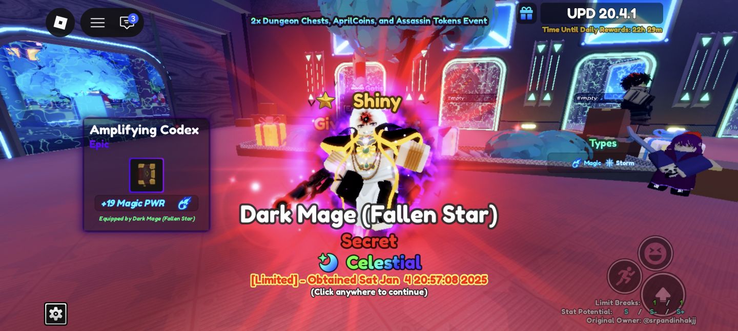 Dark Mage shiny