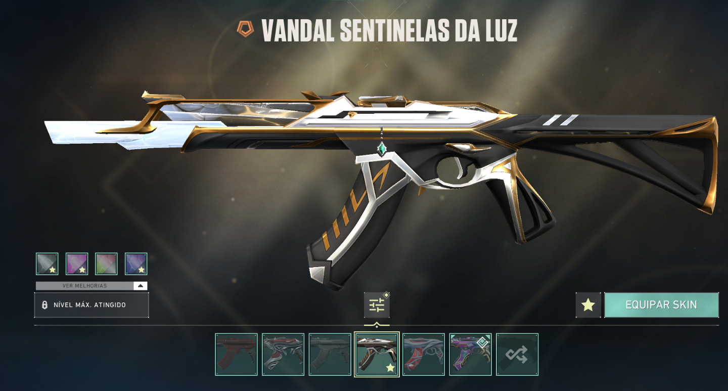 CONTA VALORANT COM MUITAS SKINS!!