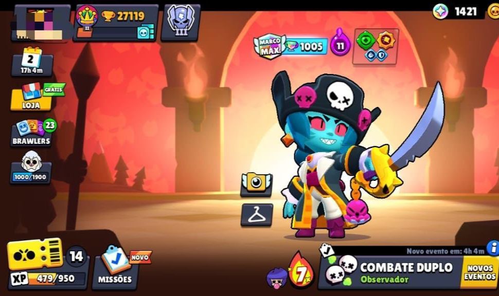 CONTA BRAWL STARS - 27k TROFÉUS.