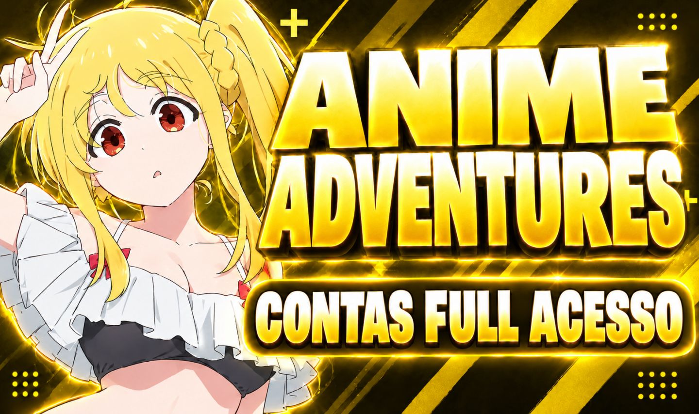 CONTAS ANIME ADVENTURES | TRADE LIBERADA + ENTREGA AUTOMÁTICA!