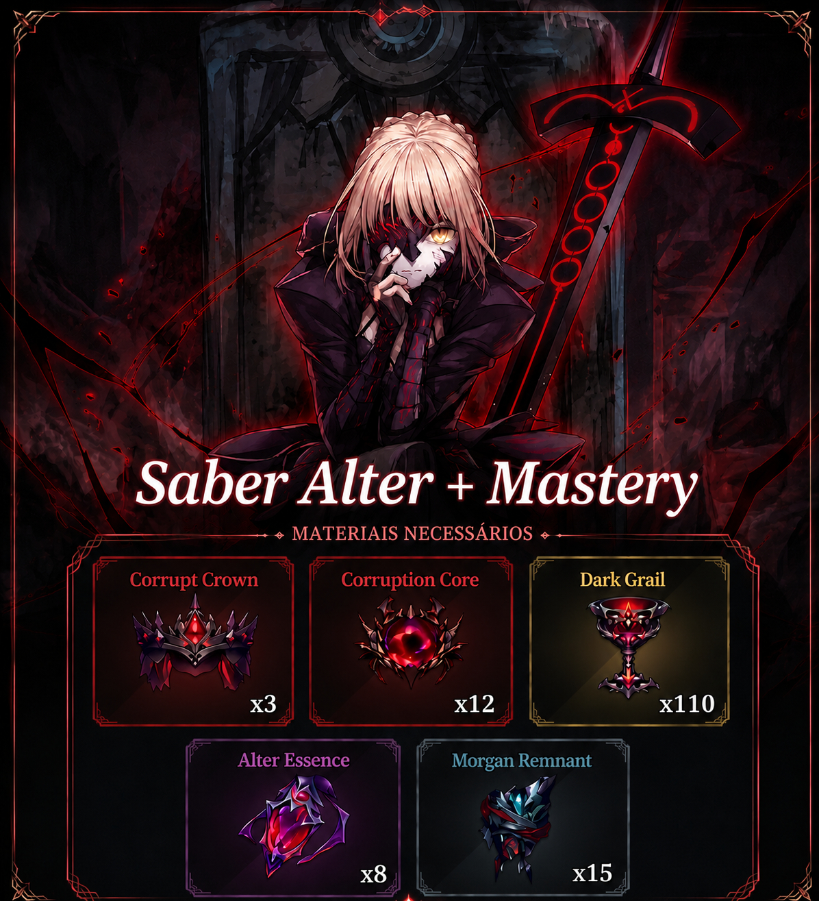 ( LIGHTNING V2 / RUKIA / GILGAMESH V2) SAILOR PIECE - ITENS | SETS | KITS