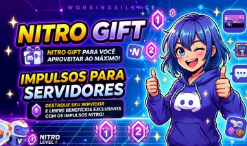 NITRO GIFT CARD QUALQUER CONTA / IMPULSOS PARA SERVIDOR
