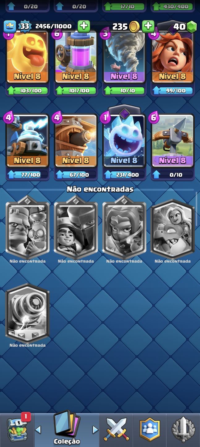 Conta Clash Royale conta rara
