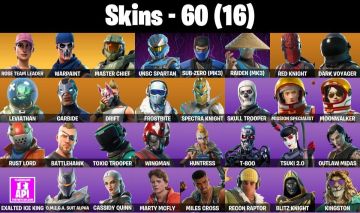 CONTA FORTNITE COM TAKE THE L, SALVE O MUNDO FUNDADOR, 1.450 V-BUCKS E 60 SKINS