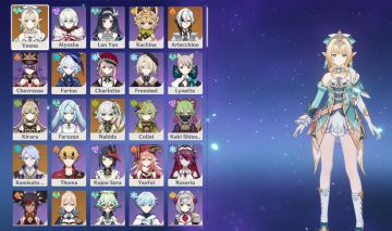 Conta Genshin | 20 Giros | Vesna, Arlecchino, Furina, Nahida + Ayato | América