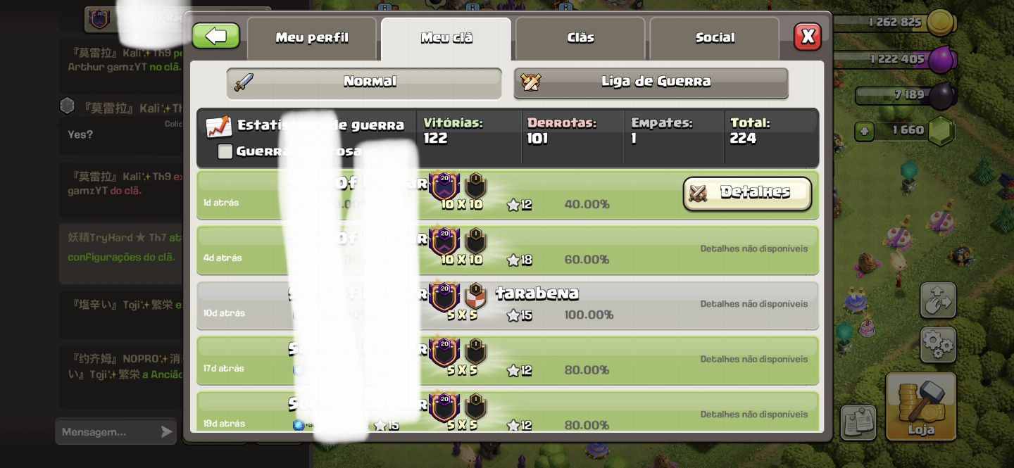 MELHOR CLÃ DO SITE, NÍVEL 21 CAPITAL FULL (3331)