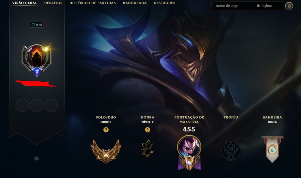 CONTA LOL (LEAGUE OF LEGENDS) COM 1.454 REAIS GASTOS. (VER DESCRIÇAO)