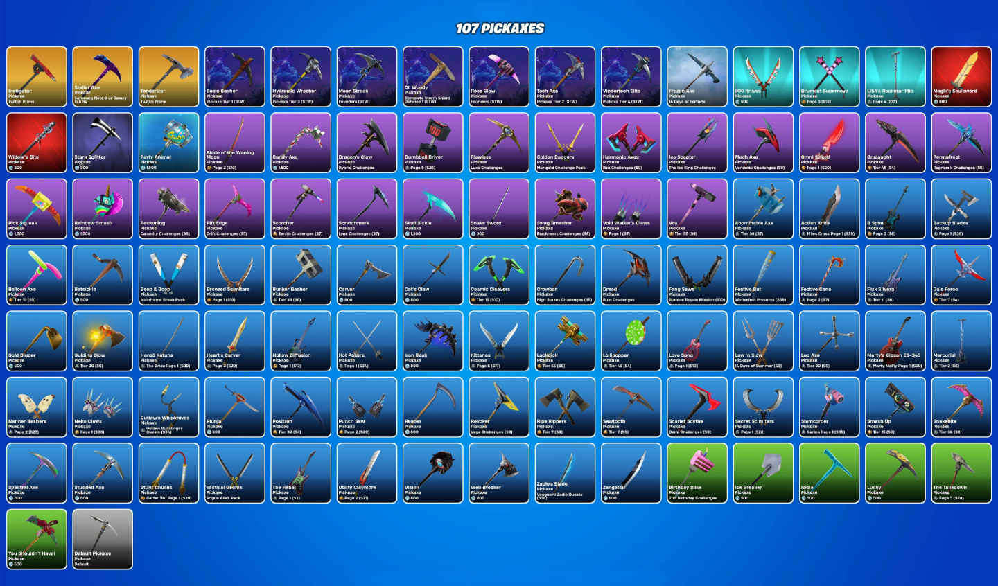 CONTA FORTNITE GALAXY + IKONIK + STW FUNDADOR + 167 SKINS - Valor Negociável