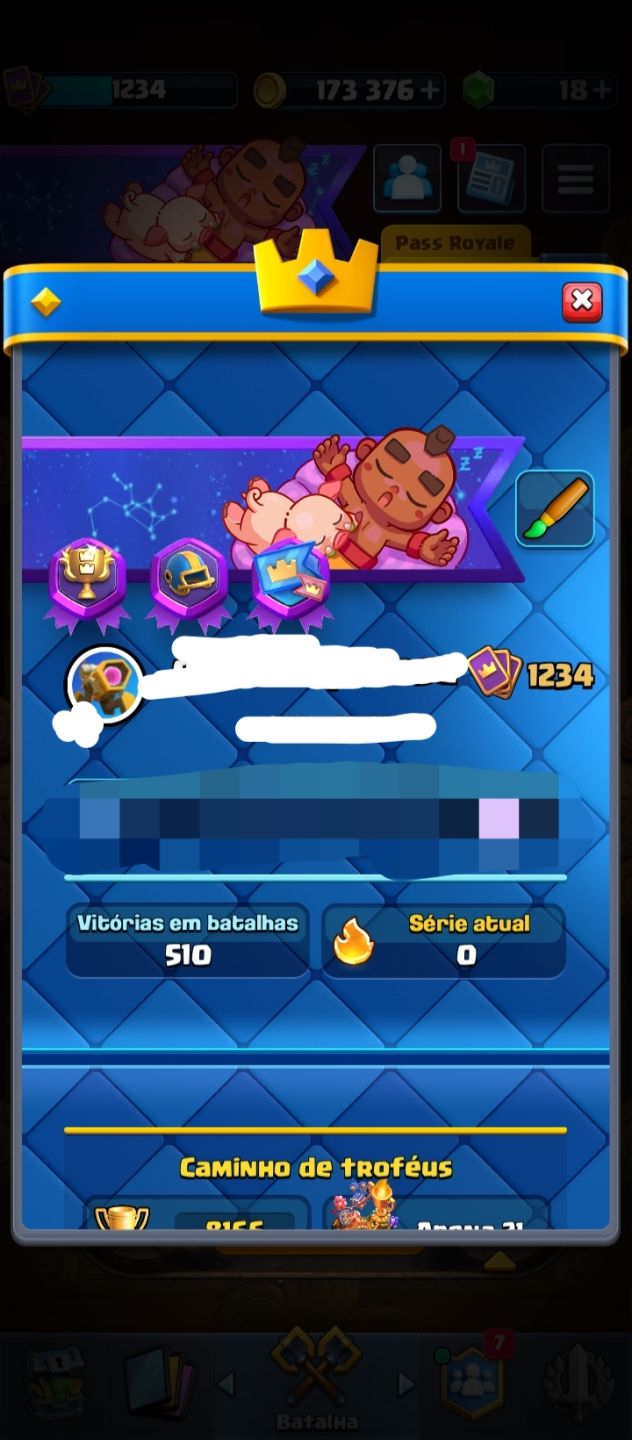 [PROMOÇÃO] CONTAS CLASH ROYALE CARTAS FULL 1k-10k