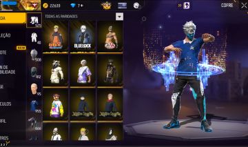 Conta de Free FIre Prime 8 muito gemada mais de 12mil gasto