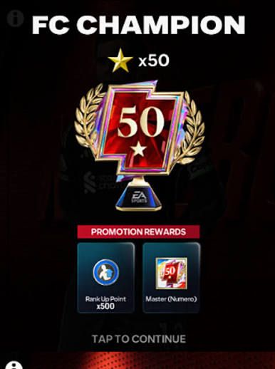 Up de contas Fc MOBILE