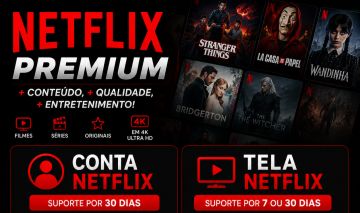 NETFLIX 4K ASSINATURA