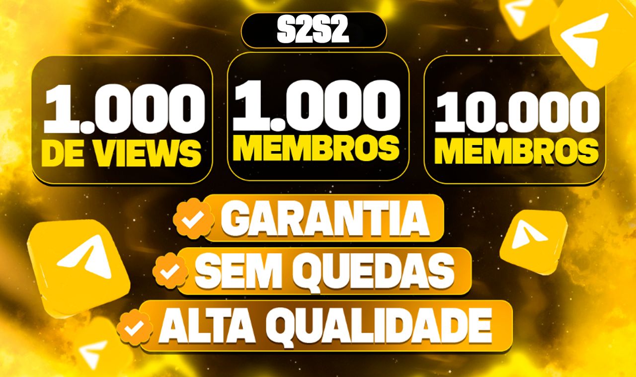 Telegram Membros BRASILEIROS,Visualizações,Poll Votos,Reações, link referencia