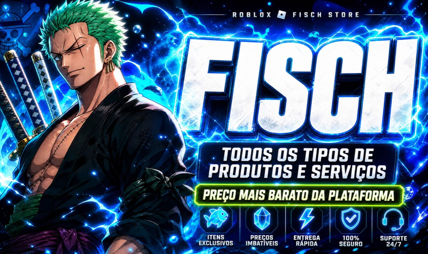 FISCH | DIVERSOS PRODUTOS - C$, LEVEL, PEIXE, RELIC- [ MELHOR PREÇO DO MERCADO ]