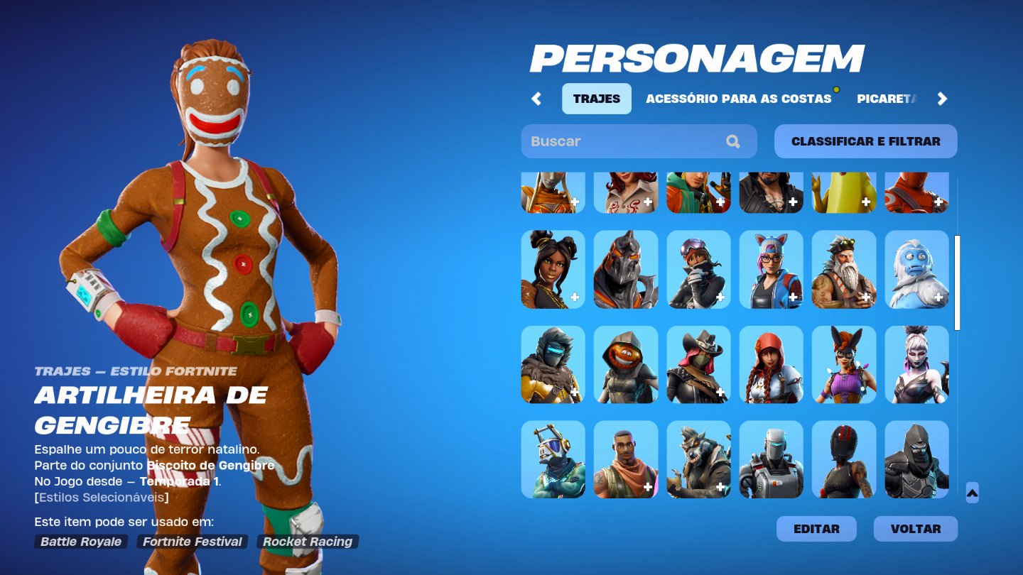 Conta Epic Fortnite +70 Skins + Passe de batalha cap 1 + conta de gta 600+