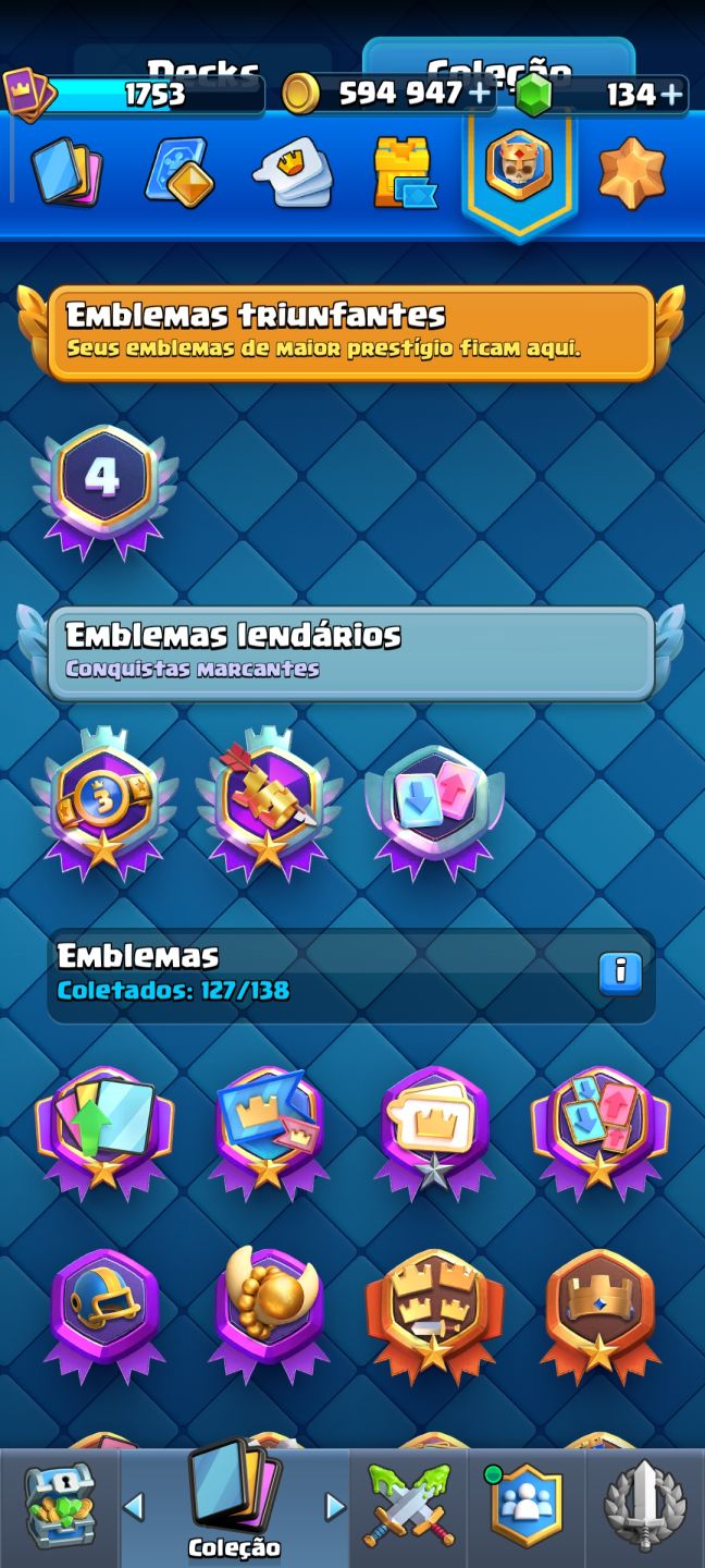 Conta de Clash Royale | INFORMAÇÕES ABAIXO