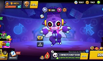 Conta Brawl Stars com quase 5000 Troféus e +38 Brawlers